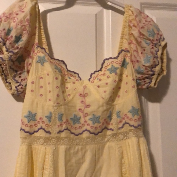 NWT Loveshackfancy Magena dress size 4 - Picture 3 of 7